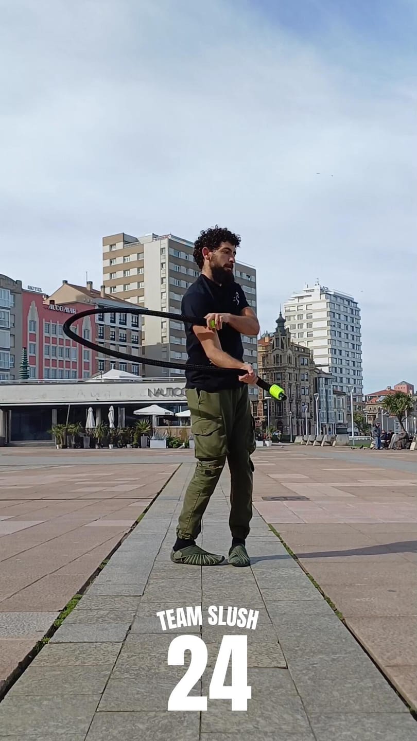 Customer photo review of ELECTRIC SHARK (WINDING ROPES X SLUSHROPES) (Primal Size)