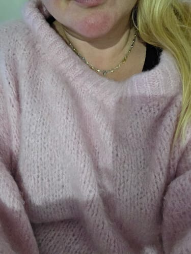 Customer photo review of Ultra-Soft Off-Shoulder Knit