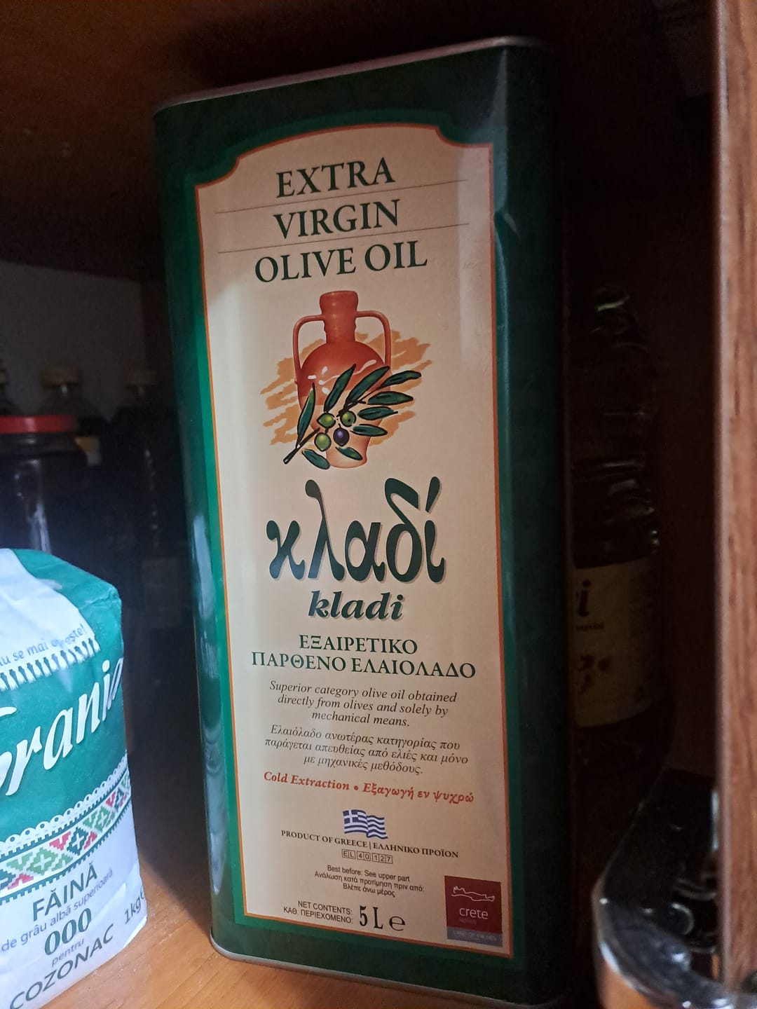 Customer photo review of Ulei de măsline extravirgin, Kladi, 5l - presat la rece - Creta, recolta '24/'25