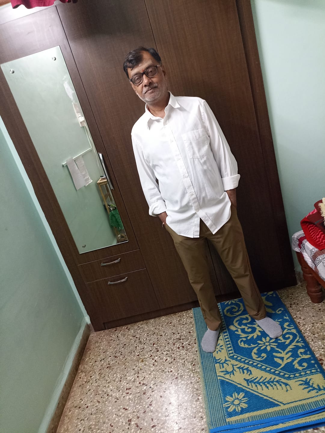 Customer photo review of Khaki - Power Stretch All Mode Pant