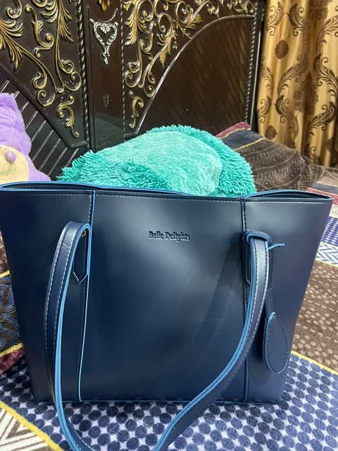 Customer photo review of Blue Belle The Tote Bag