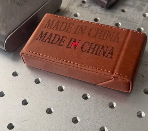 Customer photo review of Cloudray EC Series Neo 30W 60W CO2 Laser Marking Engraver