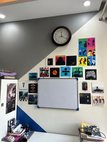 Customer photo review of PLAYLIST - ALBUM COVER PRINTS - CUSTOM WALL COLLAGE POSTERS