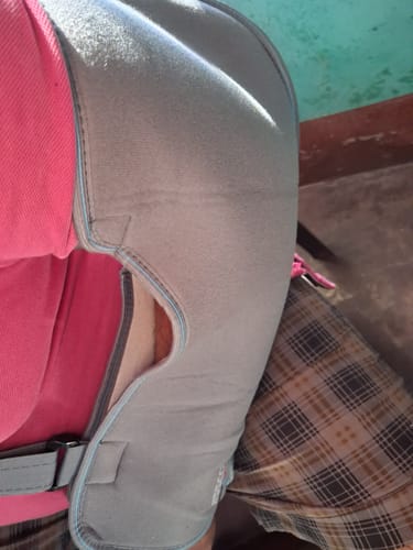 Customer photo review of Tropical Arm Sling  | Provides Mild  Support & Stability to the Shoulder in Resting Position to Promote Healing - Grey Color