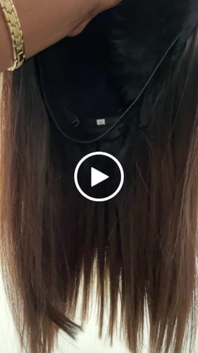 Zanda M. review of 2X6 OMBRE CHOC BROWN VIETNAMESE SDD BONE STRAIGHT WIGS image 1 out of 1