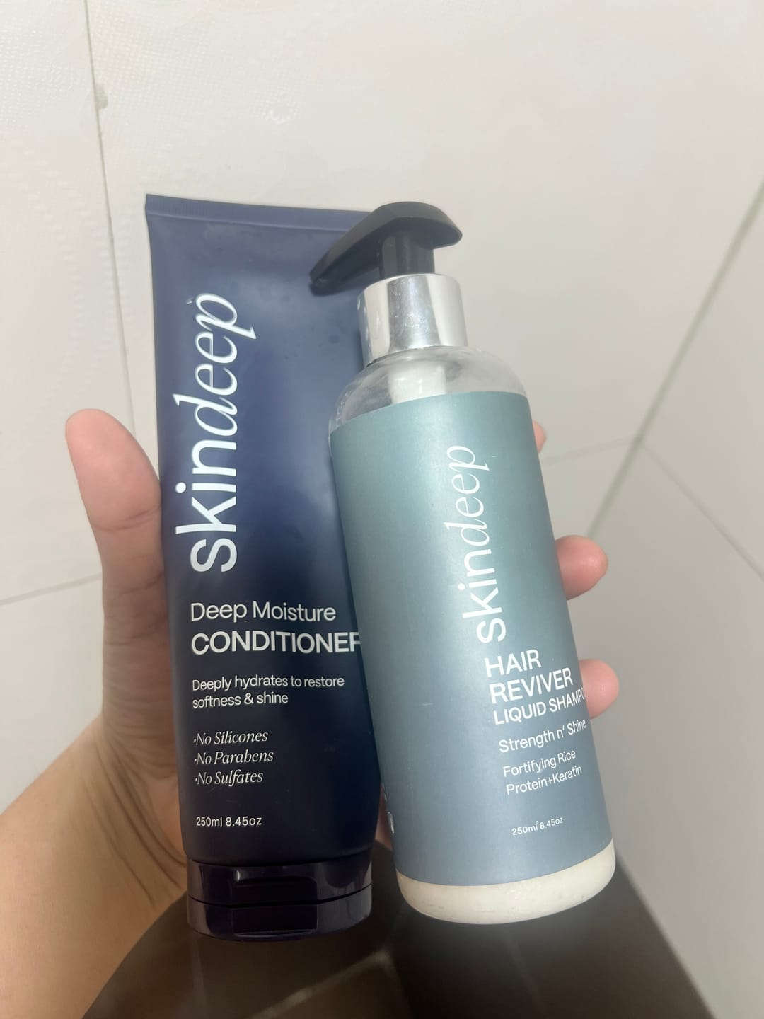 Customer photo review of Hair Revival Set - Liquid Edition