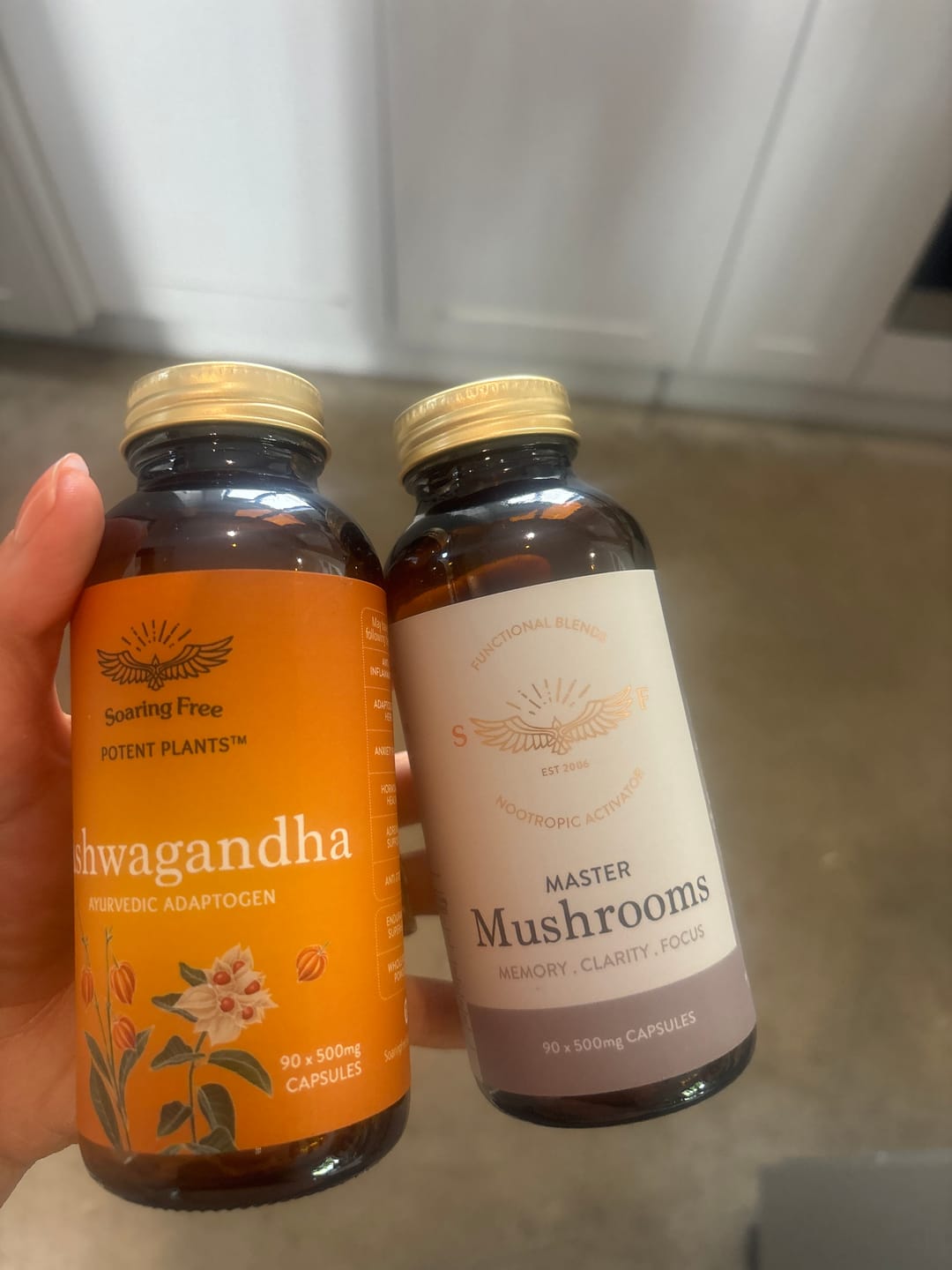 Customer photo review of Master Mushrooms (Powder & Capsules)