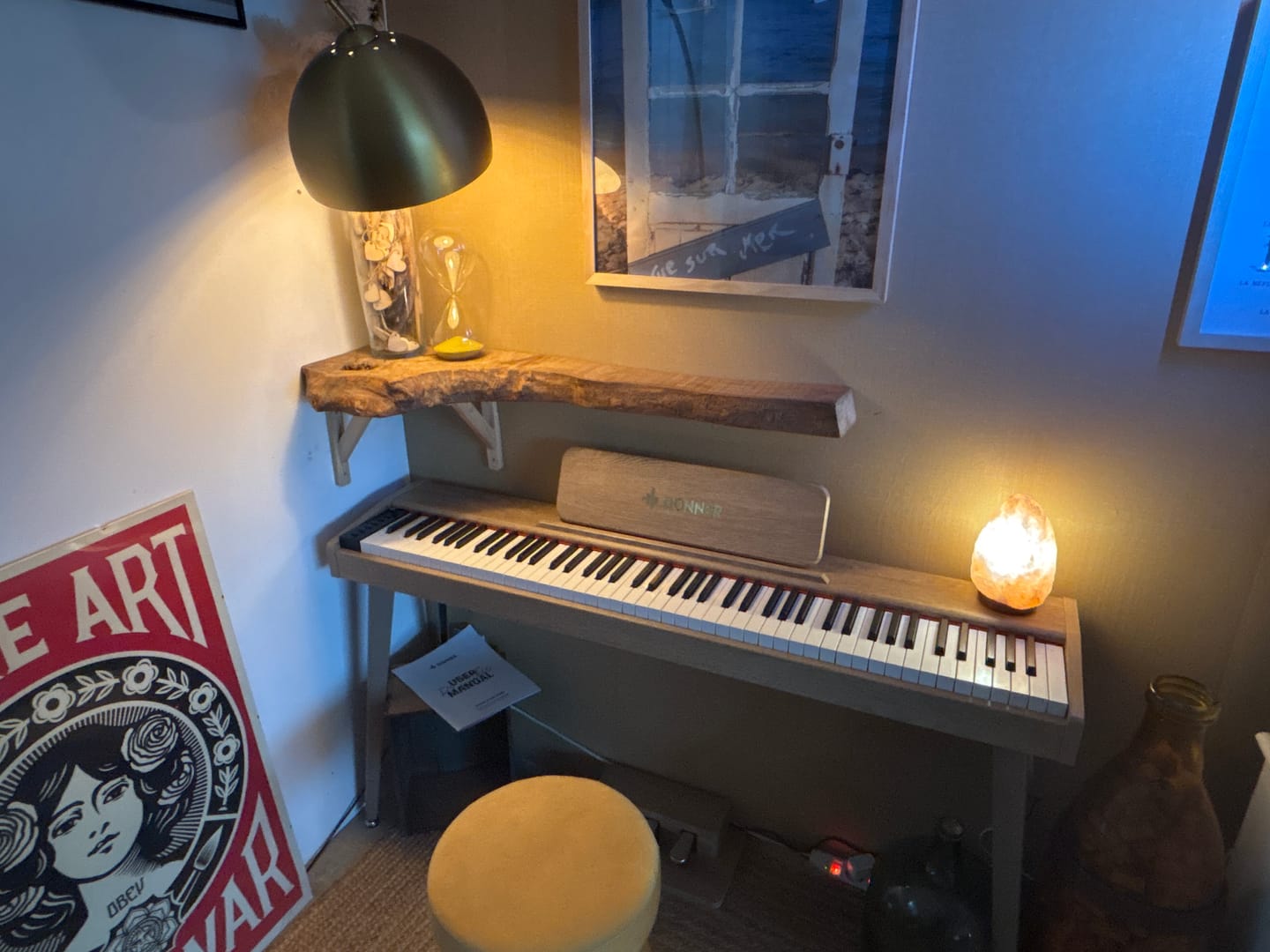 Customer photo review of Donner DDP-60 Semi-lesté Piano Numérique