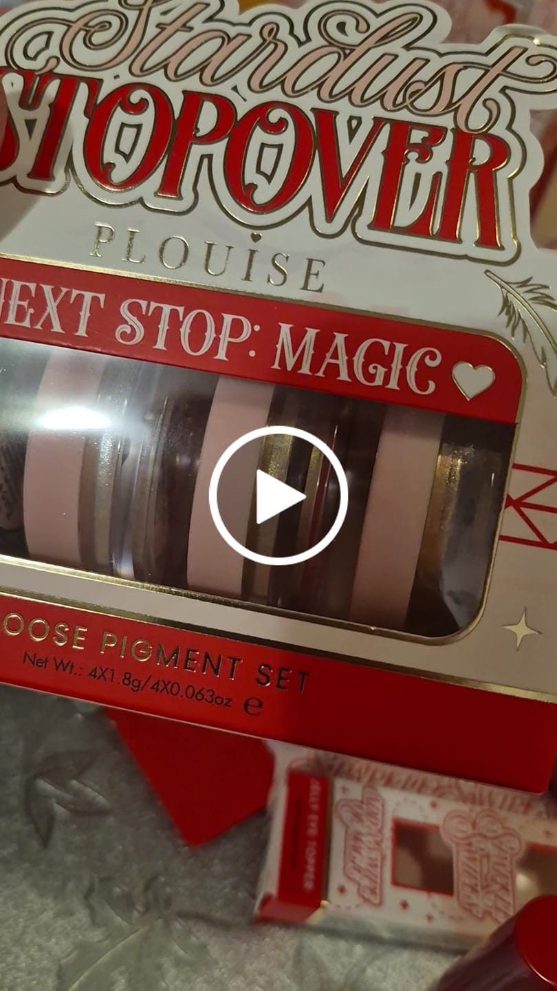 Customer video review of P.Louise Stardust Secrets Loose Pigment Set