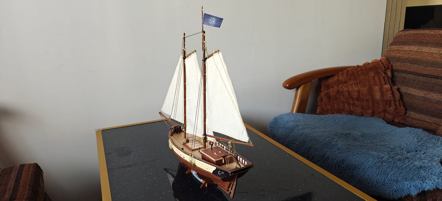 Customer photo review of Maqueta Barco Polaris Starter Pack