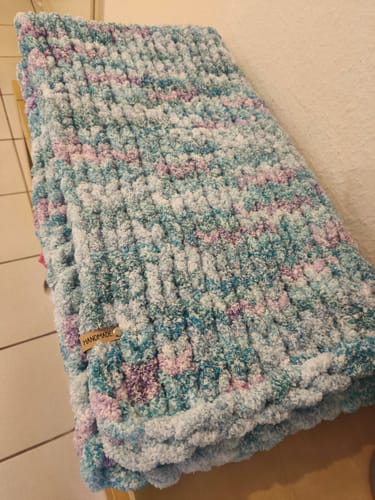 Customer photo review of Label-Set "HANDMADE" - Creme - CS0018 - für Häkelkörbe etc.