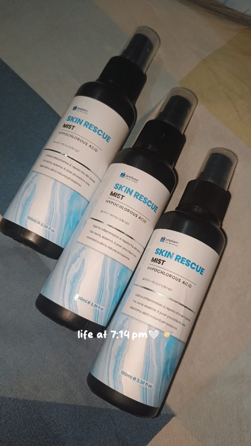 Customer photo review of Skin Rescue Mist