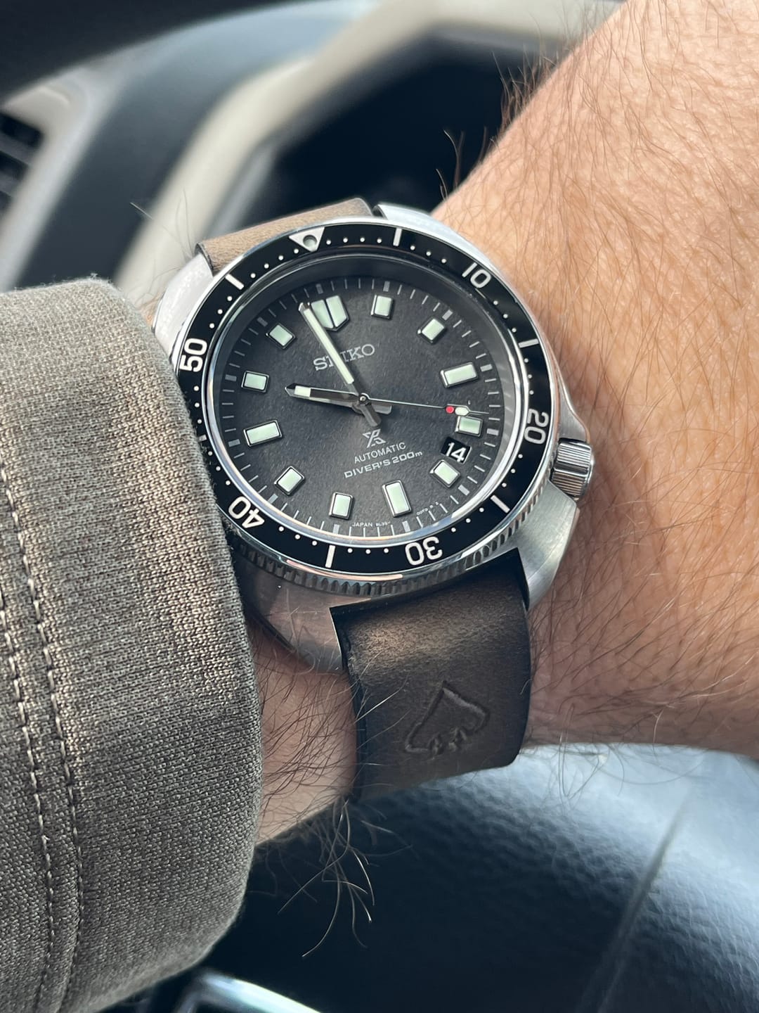 Customer photo review of W.O.E. Leather Single Pass Strap