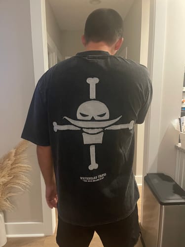 Customer photo review of WHITE BEARD WASH TEE