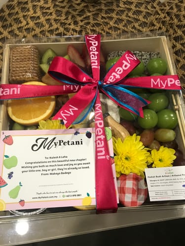 Customer photo review of Subang Jaya Signature Cheese Fruit Grazing Platter (Available in S, M & L size) [Malaysia]
