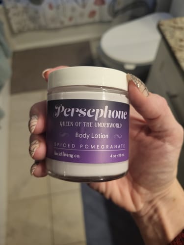 Customer photo review of PERSEPHONE Body Lotion