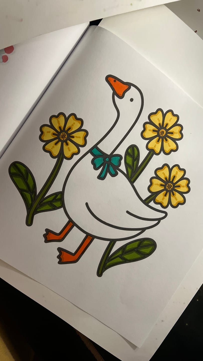 Customer photo review of Ohuhu Honolulu 72 Colors Dual Tips Alcohol Art Markers