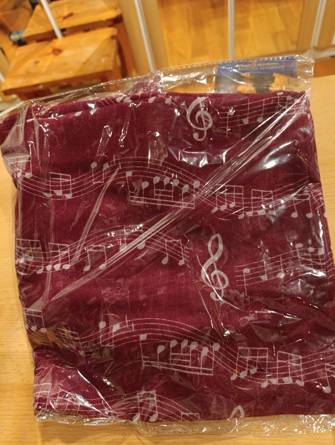 Customer photo review of Stilvolle Musiker Loop-Schals