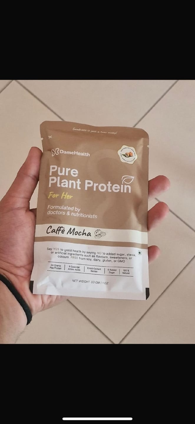 Customer photo review of Plant Protein l All Natural Protein for Women