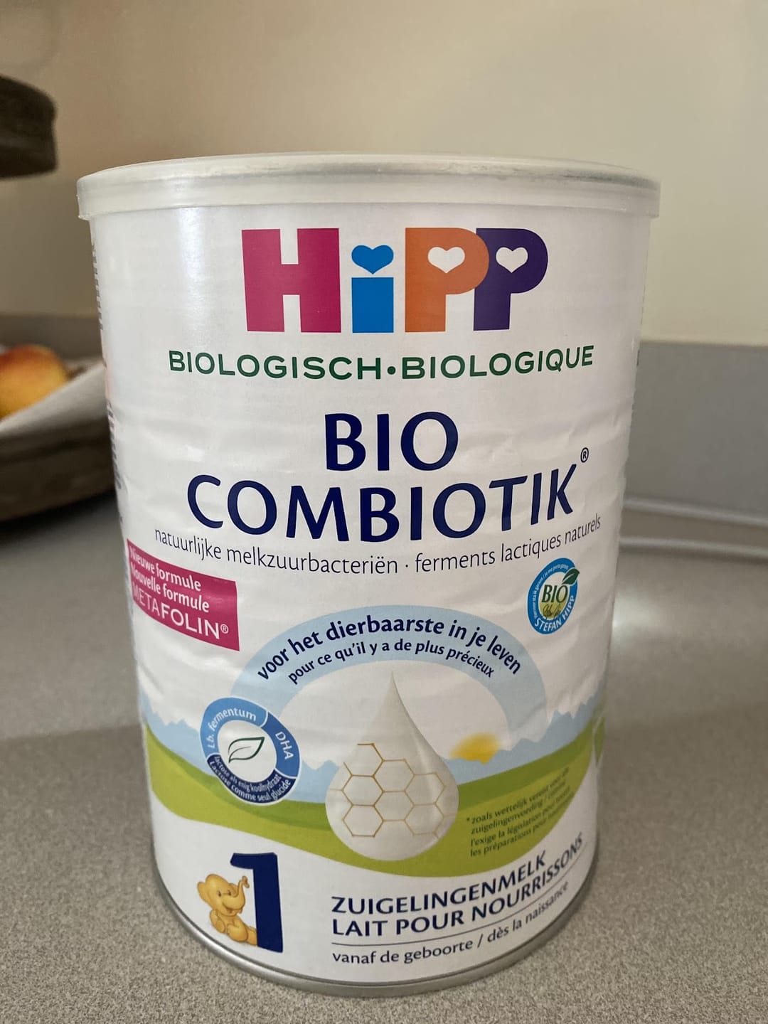 Customer photo review of HiPP Dutch Stage 1 Organic Combiotic Baby Formula 800g