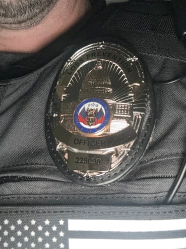 Customer photo review of Customizable Badge BAS13