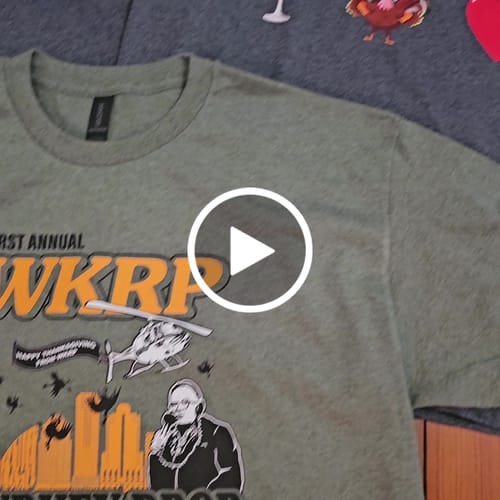 Customer video review of DTF Transfers Upload Your Gang Sheet