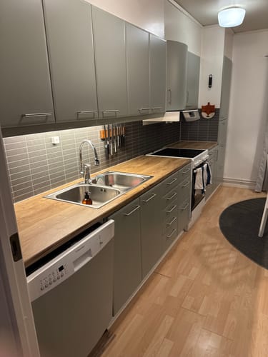 Customer photo review of Uni matt sage green kontaktplast