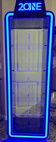 Customer photo review of 2ONE Pre-filled LED Display (50 Cans)