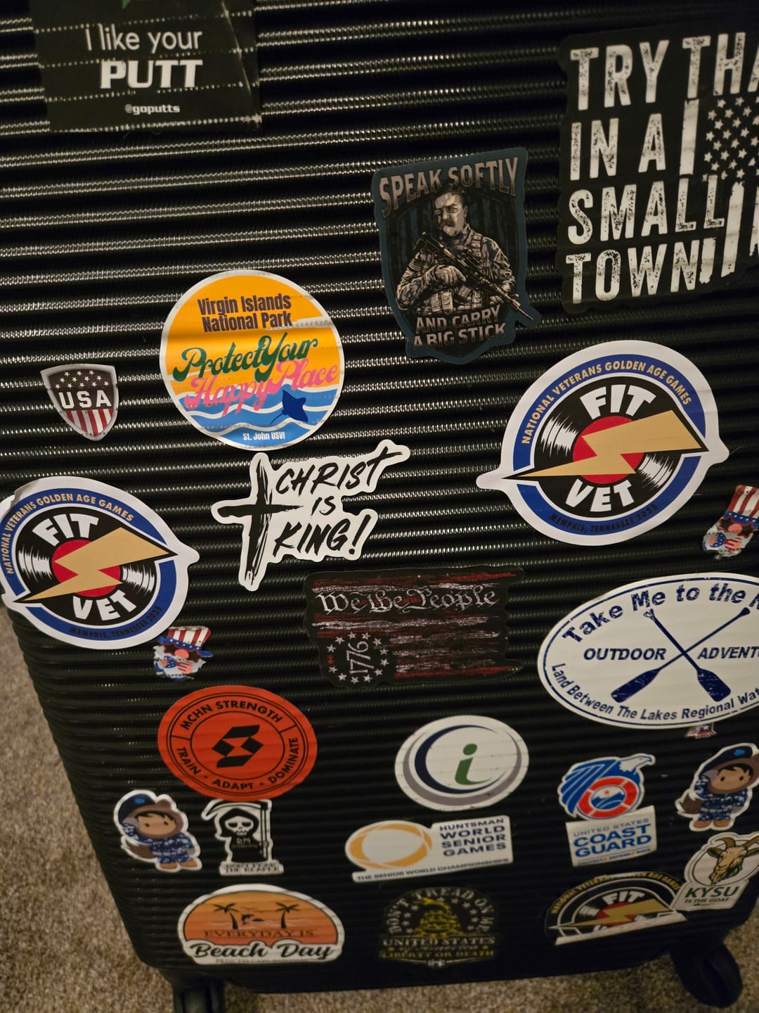 Customer photo review of Jesus Is The Answer Decal