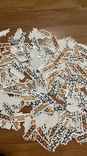 Customer photo review of Sticker Vinile Classico