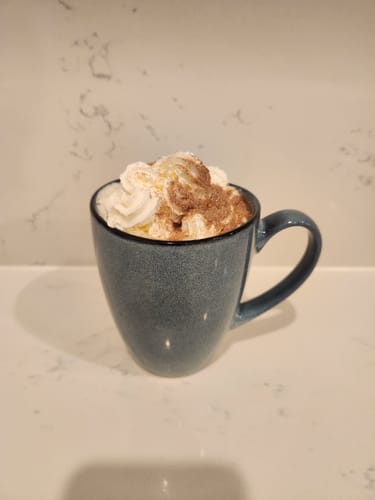 Customer photo review of Pumpkin Spice Syrup