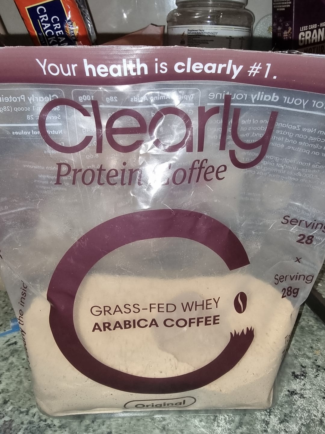Customer photo review of Protein Iced Coffee