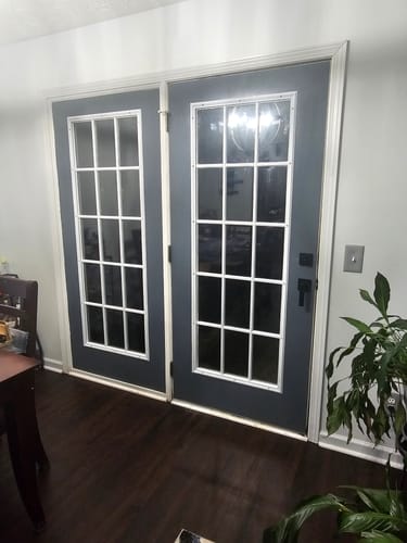 Customer photo review of Full Lite Frame Kit with 15 Grids