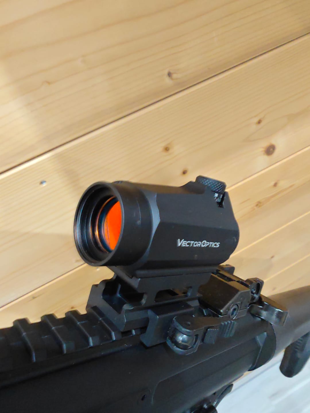 Customer photo review of Vector Optics SCRD-12II Maverick-II 1x22 GenII