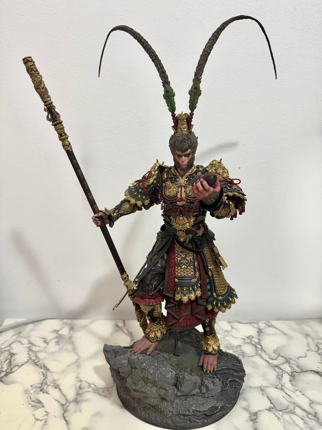 Customer photo review of Black Myth: Wukong Great Sage Armor Set 1/6 Collectible Figure