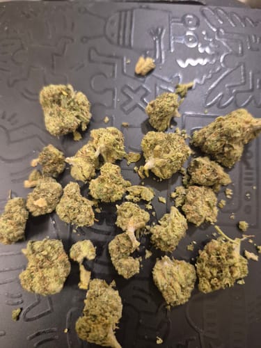 Customer photo review of Green Crack THCA Flower