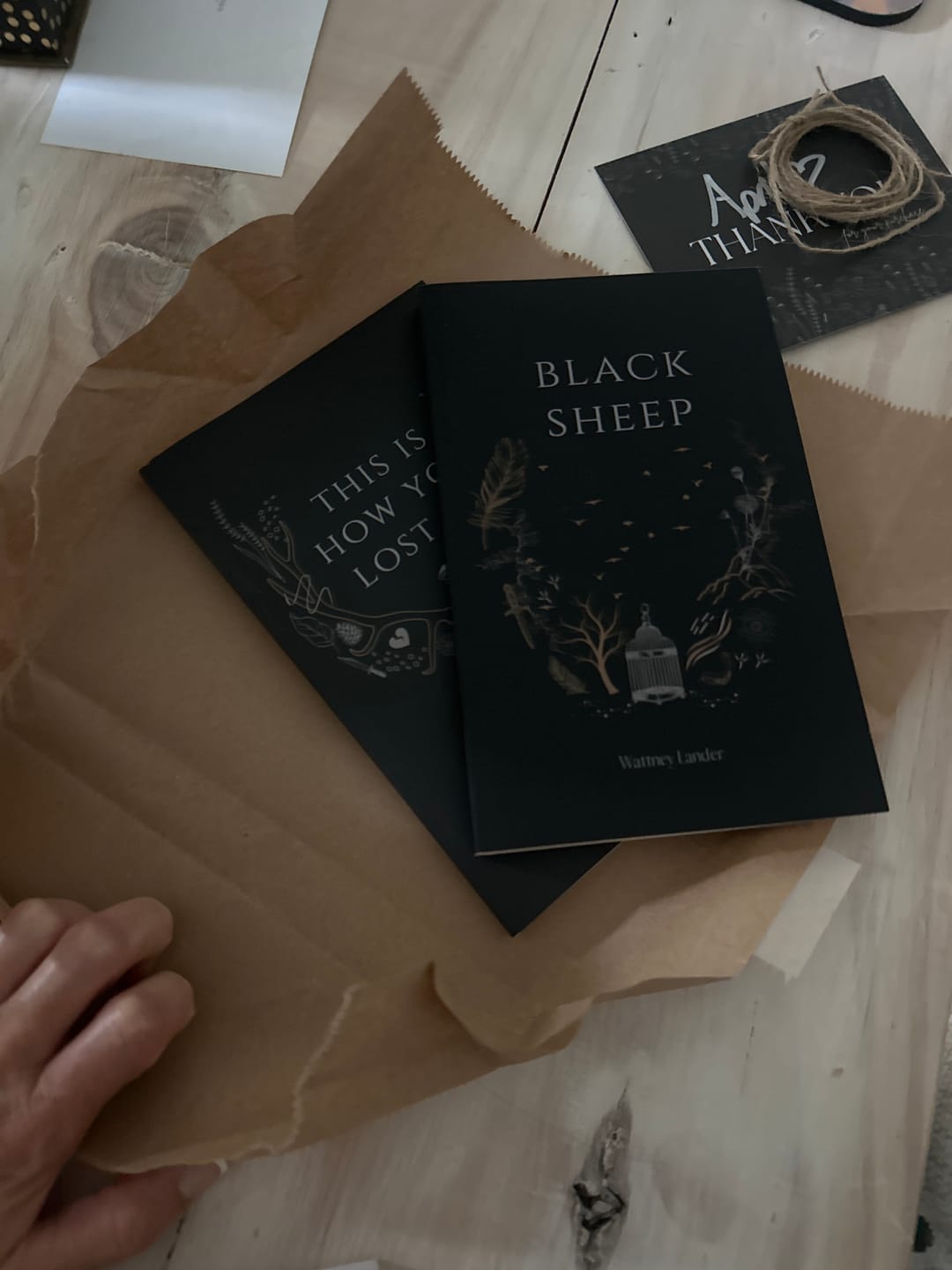Customer photo review of Bruised Books (Damaged books)