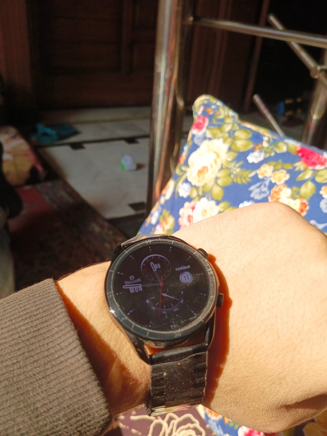 Customer photo review of Torque Chain Smartwatch