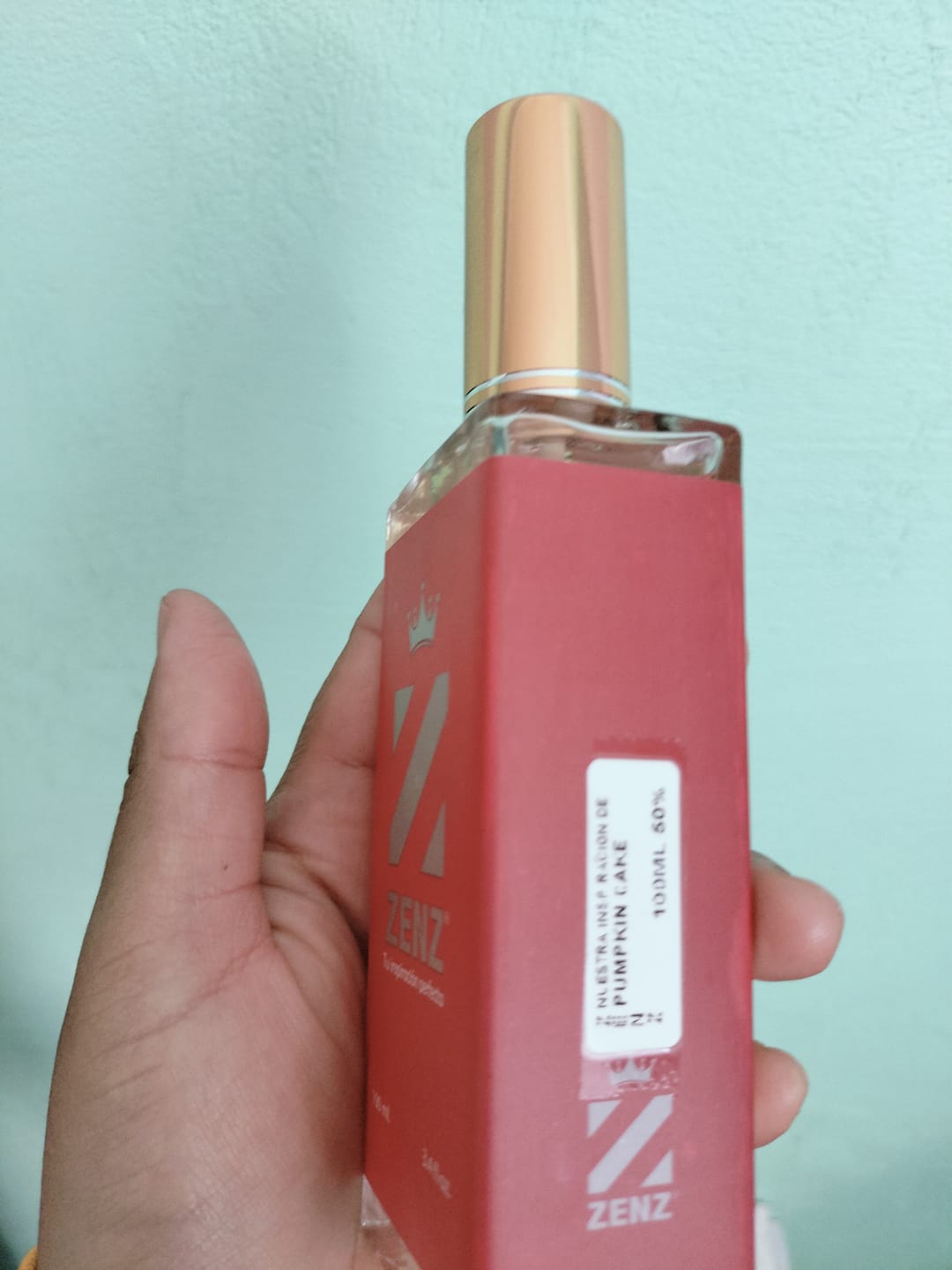 Customer photo review of Perfume Tendencia PUMPKIN CAKE 🎃 |COLECCION GOURMAND by zenz