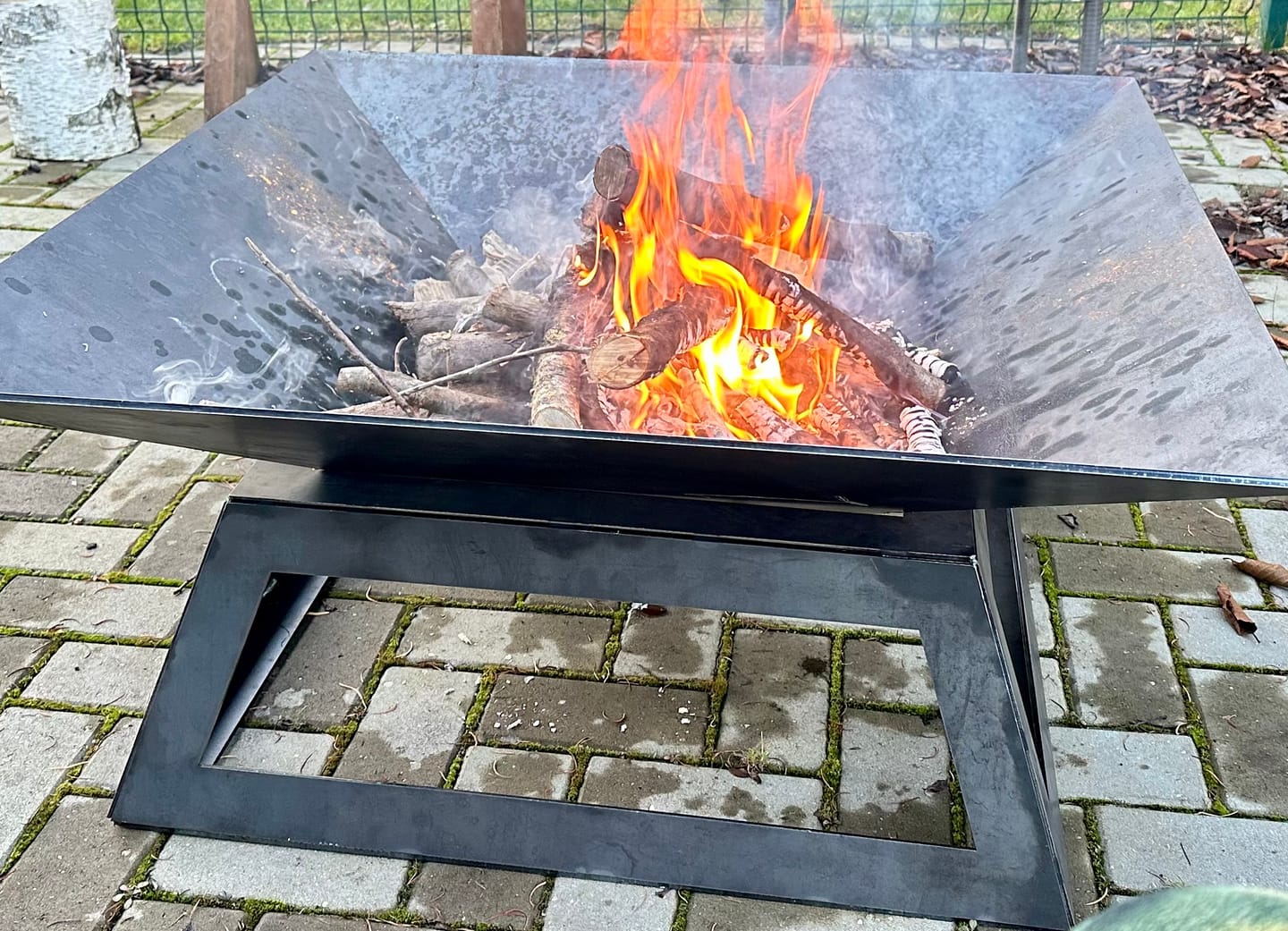 Customer photo review of Lauko židinys - ugniakuras HARMONY