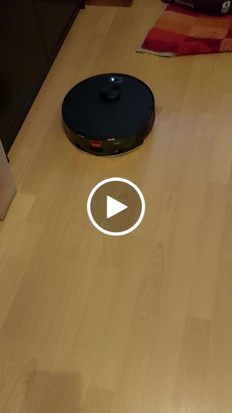 Customer video review of Saugroboter V8 Pro – Vollautomatische Reinigung mit Wischfunktion, intelligenter Navigation und App-Steuerung für mühelose Sauberkeit