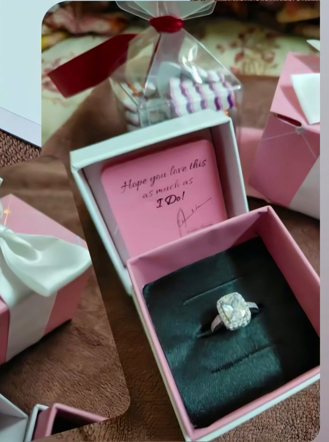 Customer photo review of Silver Classic Solitaire Ring