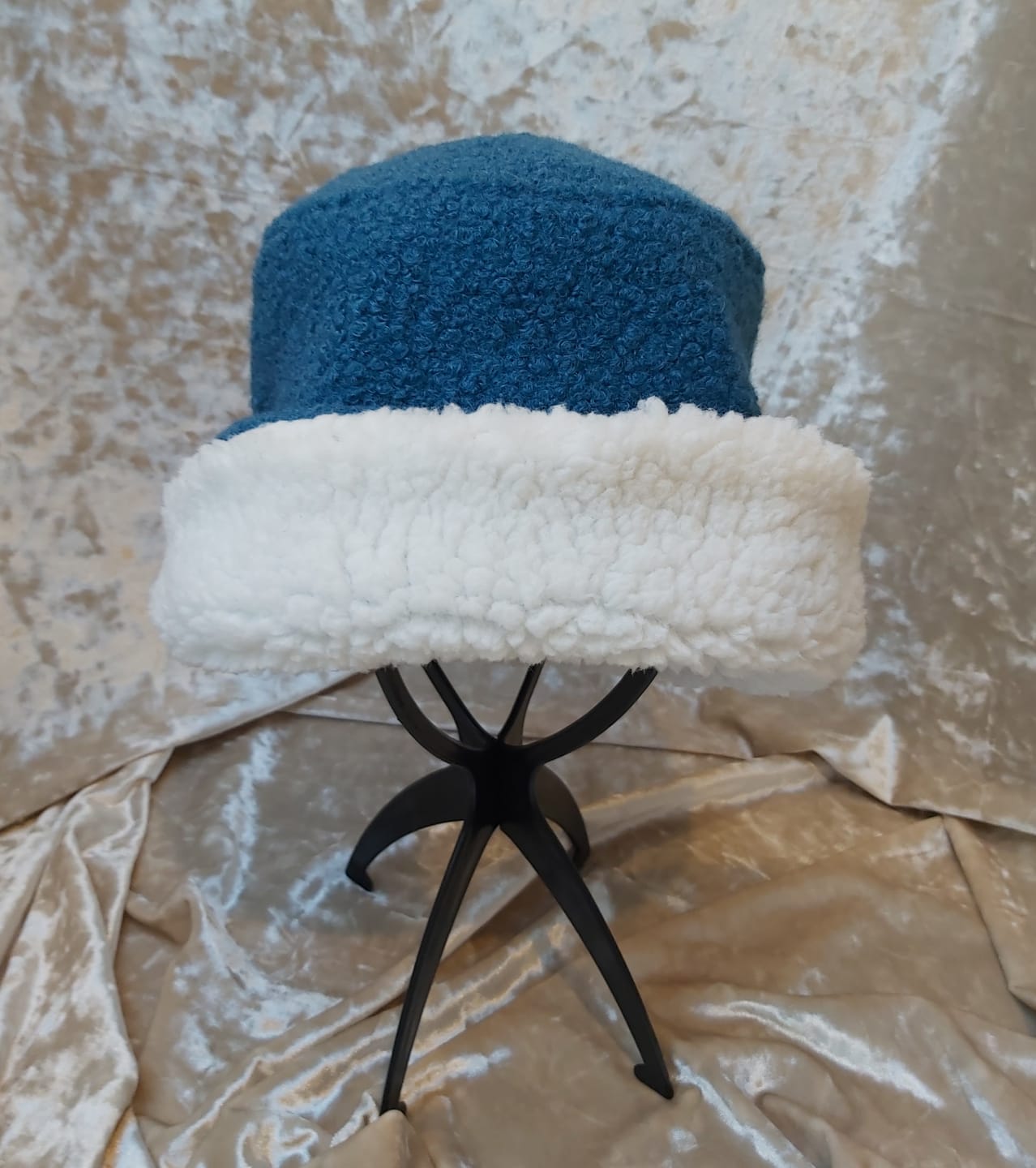 Customer photo review of Plain Boucle Fabric