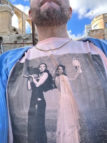 Customer photo review of Vintage Cher and Stevie Nicks T-Shirt/Sweatshirt/Hoodie
