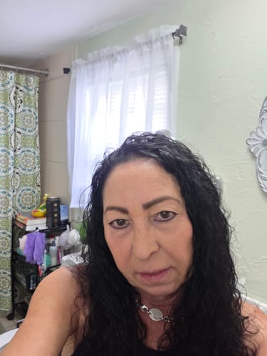 Customer photo review of The Ultimate Dyed Gray Hair Guide | Free gift