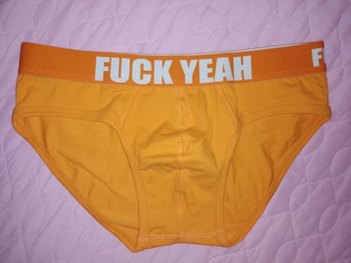 Customer photo review of ORANGE ORIGINAL BRIEF