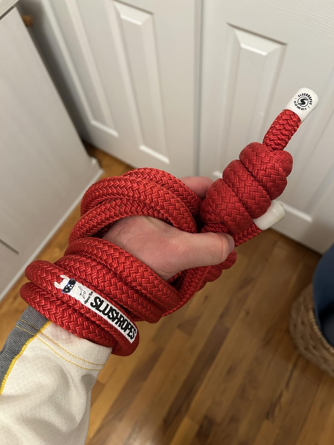 Customer photo review of SURI (ALPACA FLOW X SLUSHROPES) (Designer Series) (Protohype Size)