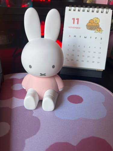 Customer photo review of Miffy Figure Phone Stand - Surprise Box