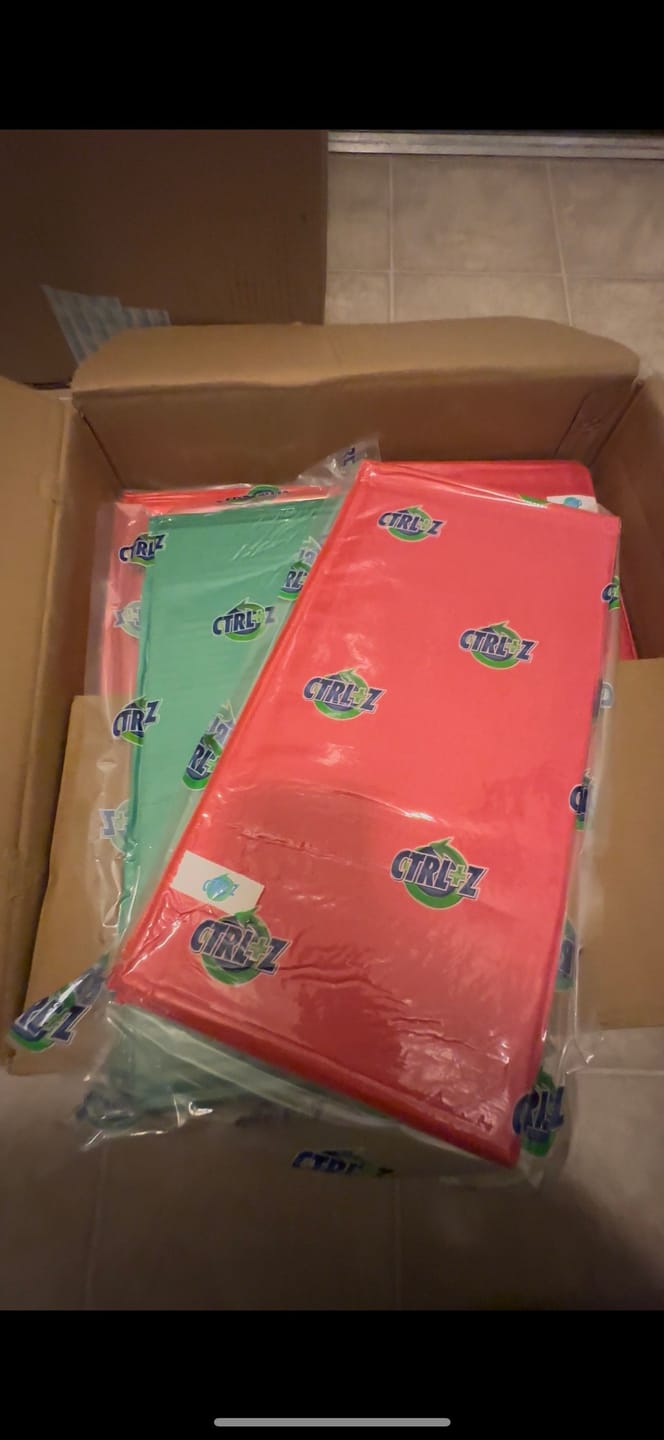 Customer photo review of Microfiber Cloths