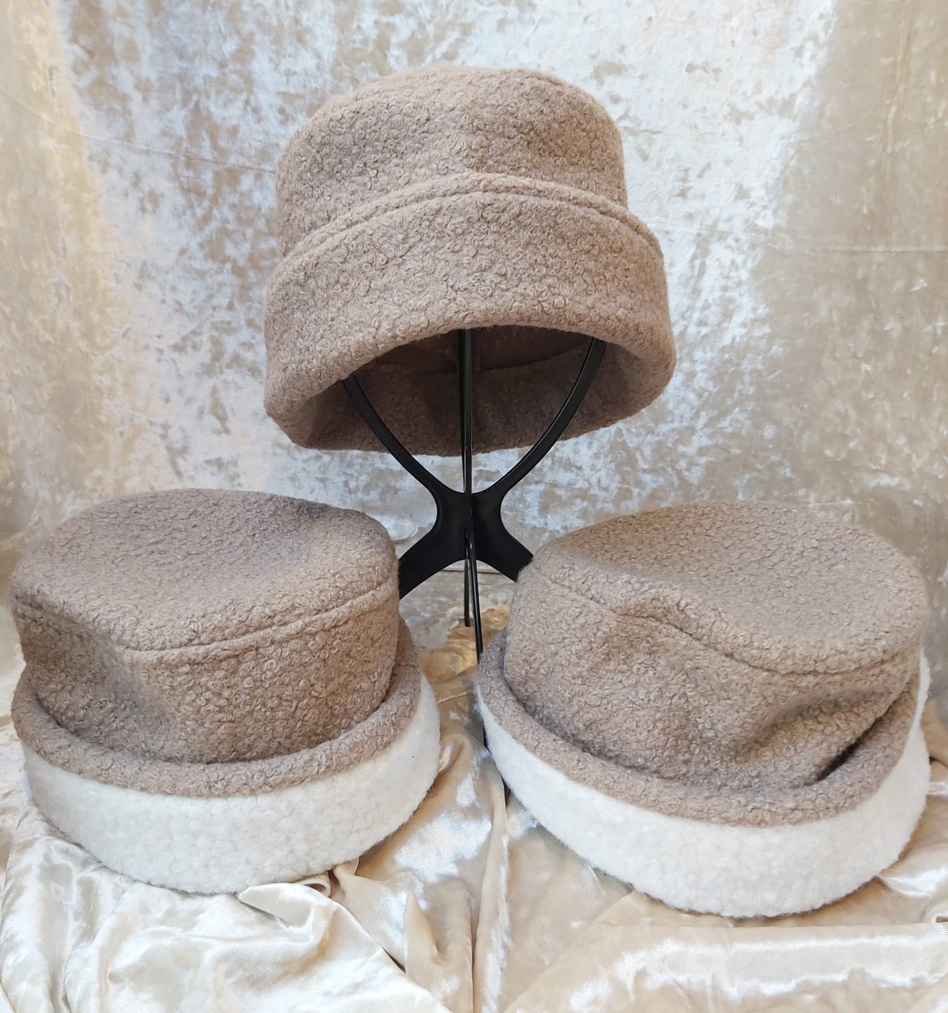 Customer photo review of Plain Boucle Fabric